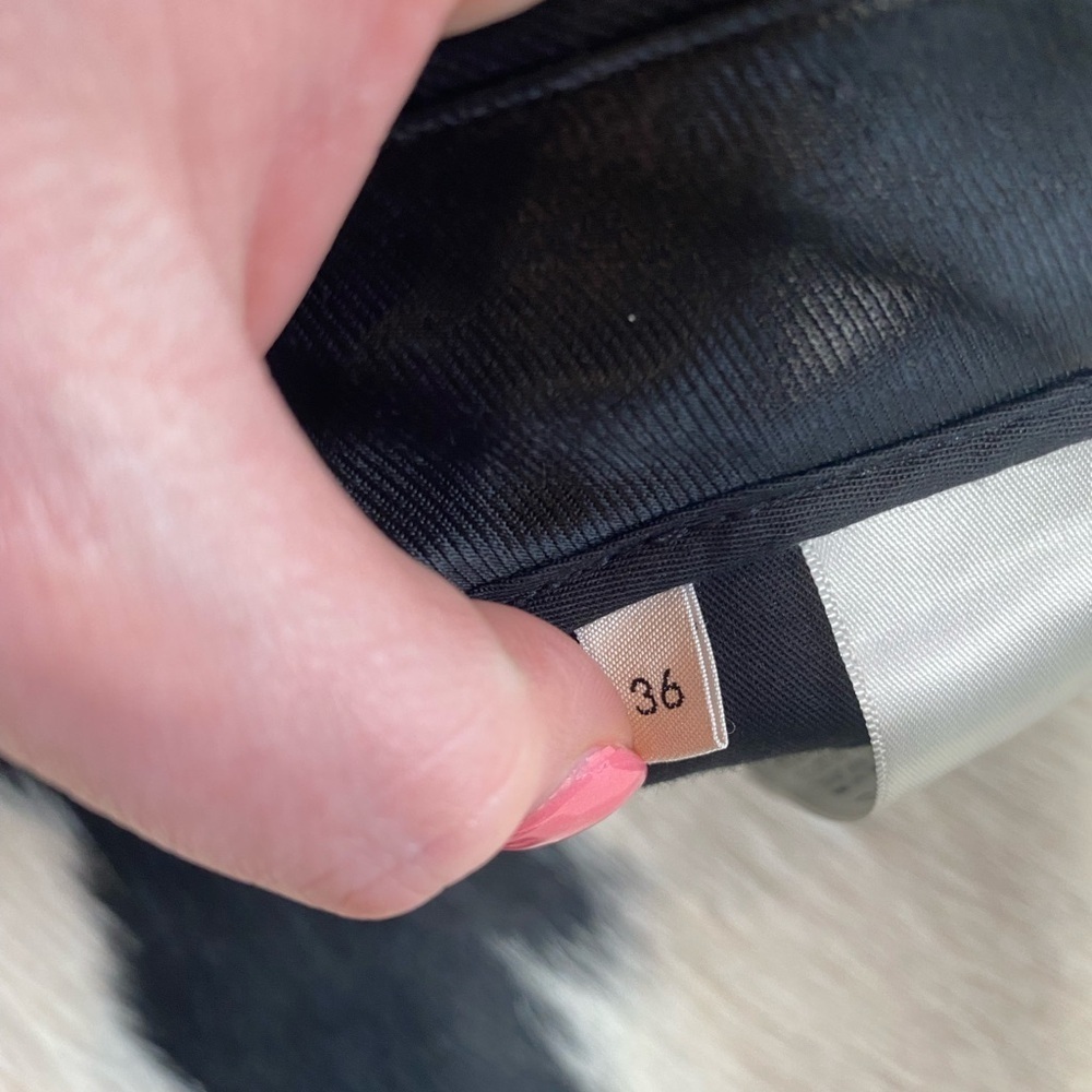 Celine black ankle cropped trousers - Picture 6 of 10